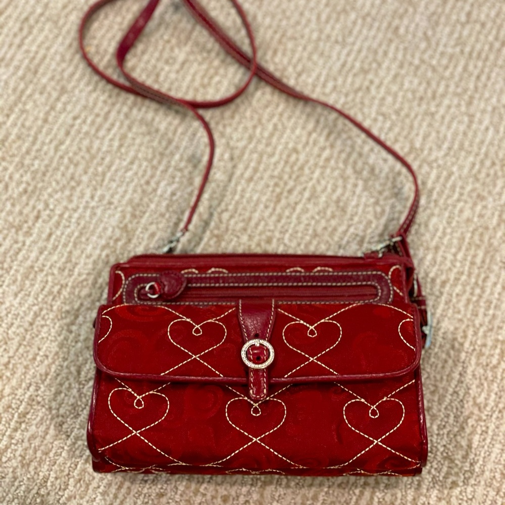 Brighton Aspen Organizer Quilted Hearts